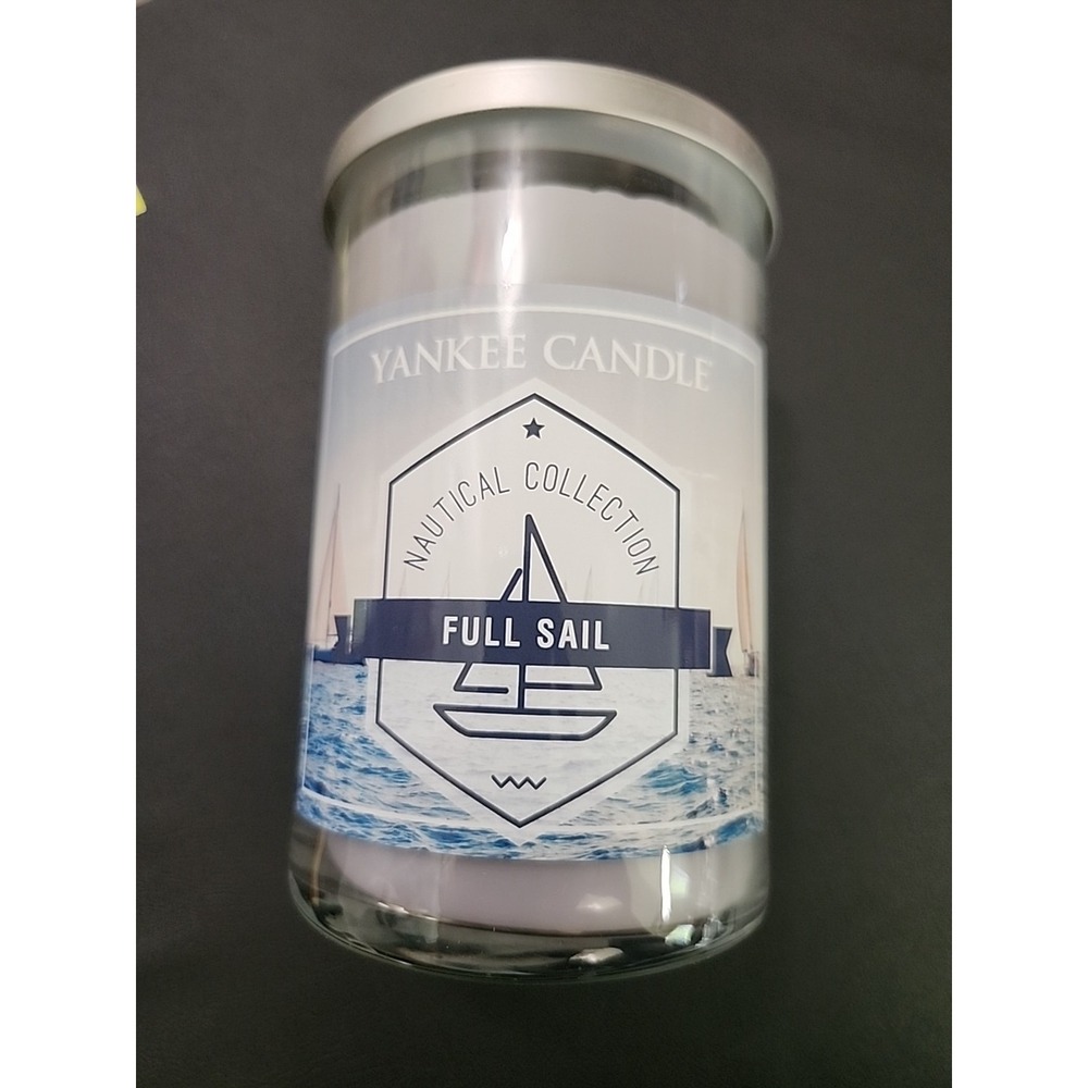 New Yankee Candle Nautical Collection Full Sail Signature Large 2-Wick Tumbler